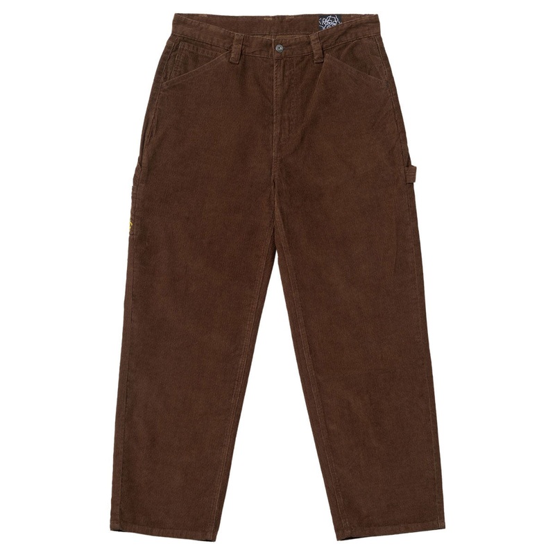 Krooked Shmoo Carpenter Pants – Brown