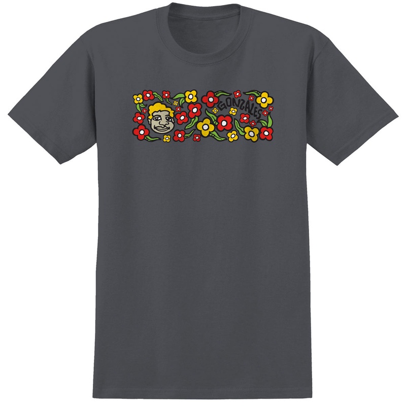 Krooked Sweatpants T-Shirt – Charcoal/Multi Color