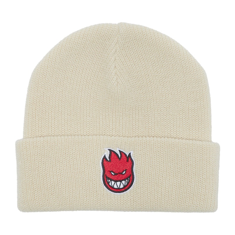 Spitfire Bighead Fill Beanie – Natural/Red