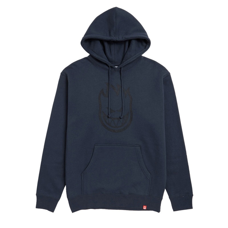 Spitfire Bighead Hoodie – Slate Blue/Black Print