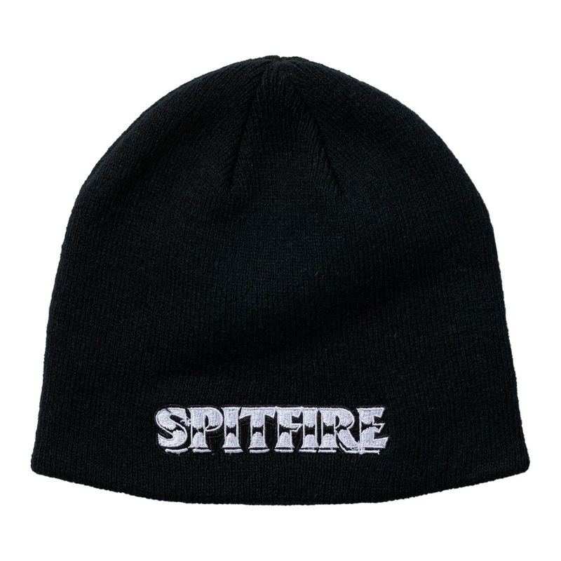Spitfire Burnout Script Beanie – Black