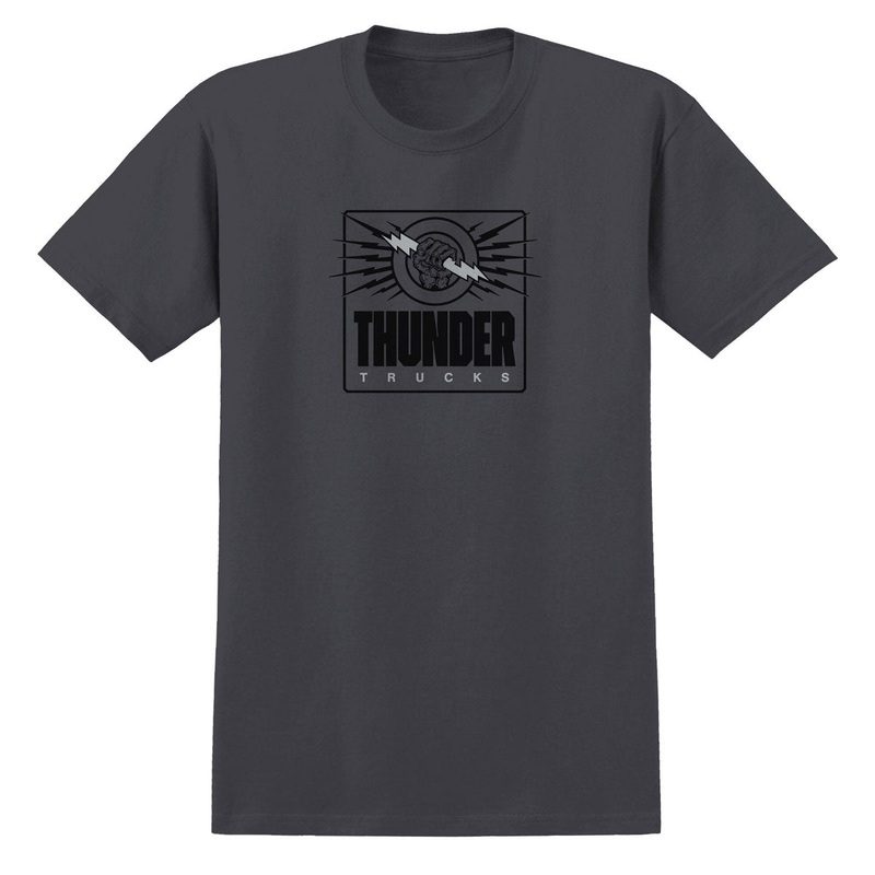 Thunder Live Wire T-Shirt – Charcoal/Black/Grey Print