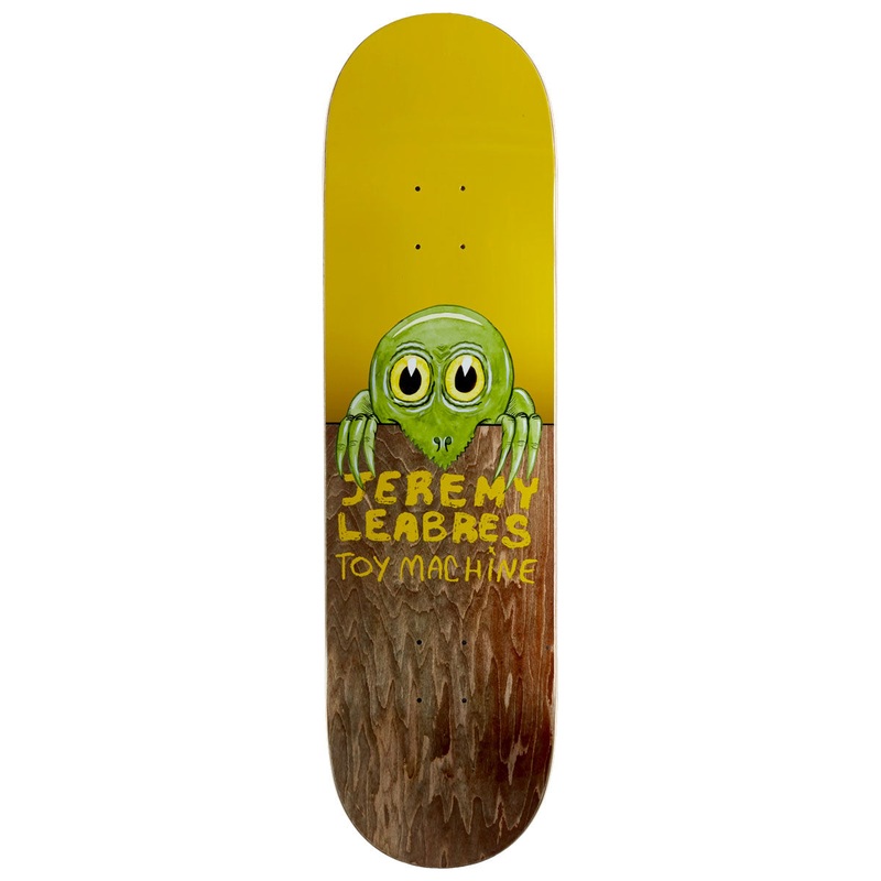 Toy Machine Leabres Fence Skateboard Deck – 8.50