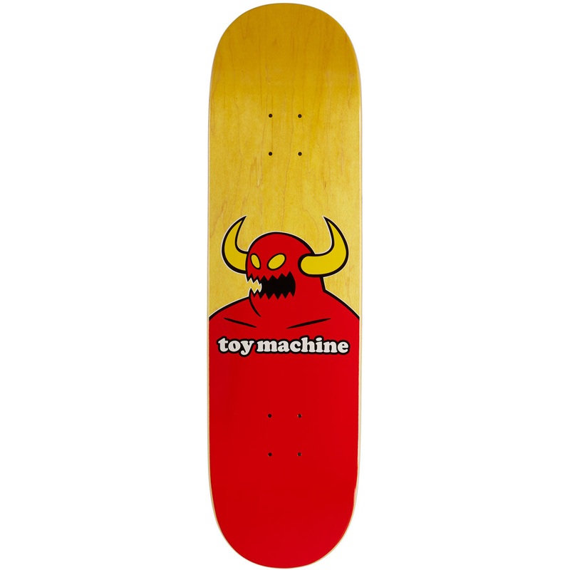 Toy Machine Monster Skateboard Deck – Assorted Stains – 8.50