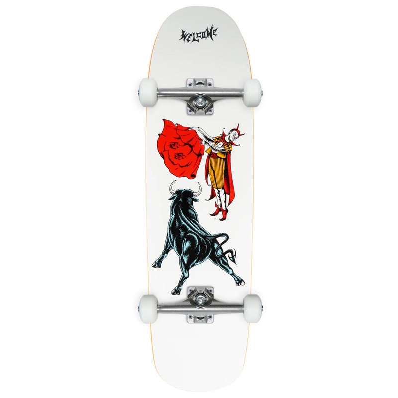Welcome Matador Jake Yanko On A Panther Skateboard Complete – White – 9.00