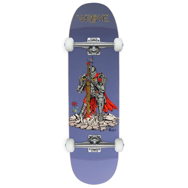 Welcome Paladin Ryan Reyes On a Baculus 2.0 Skateboard Complete – Purple/Gold Foil – 9.00