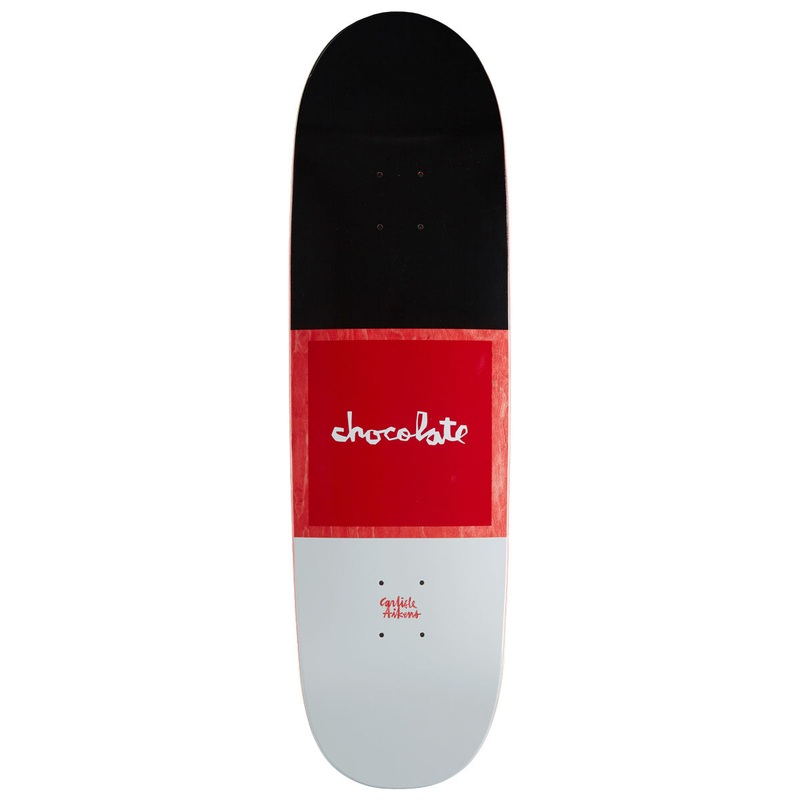 Chocolate Aikens Red Square Loveseat+ Skateboard Deck – 9.00