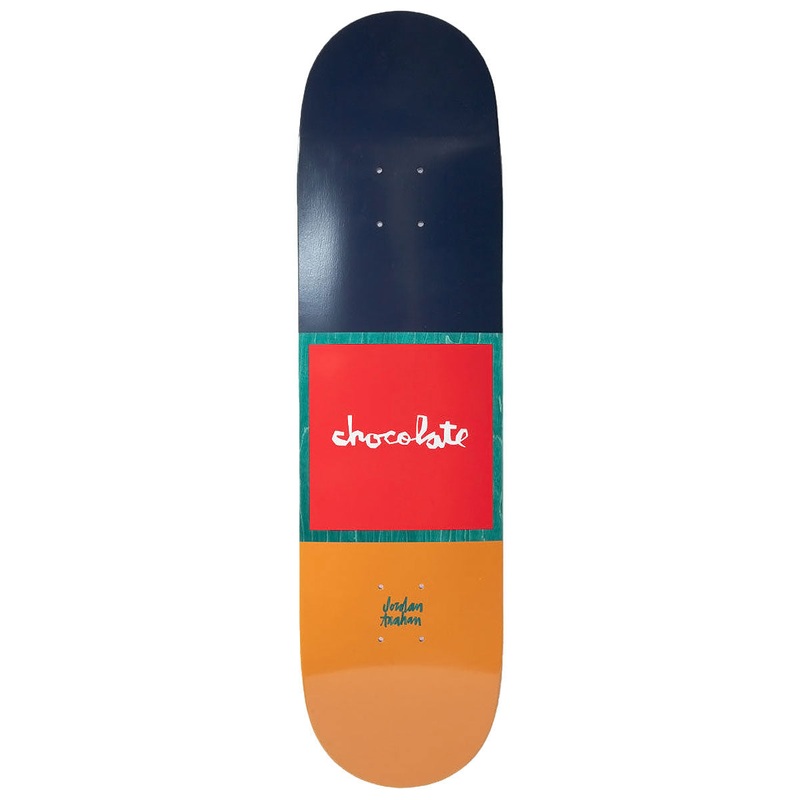 Chocolate Trahan Red Square Skateboard Deck – 8.375