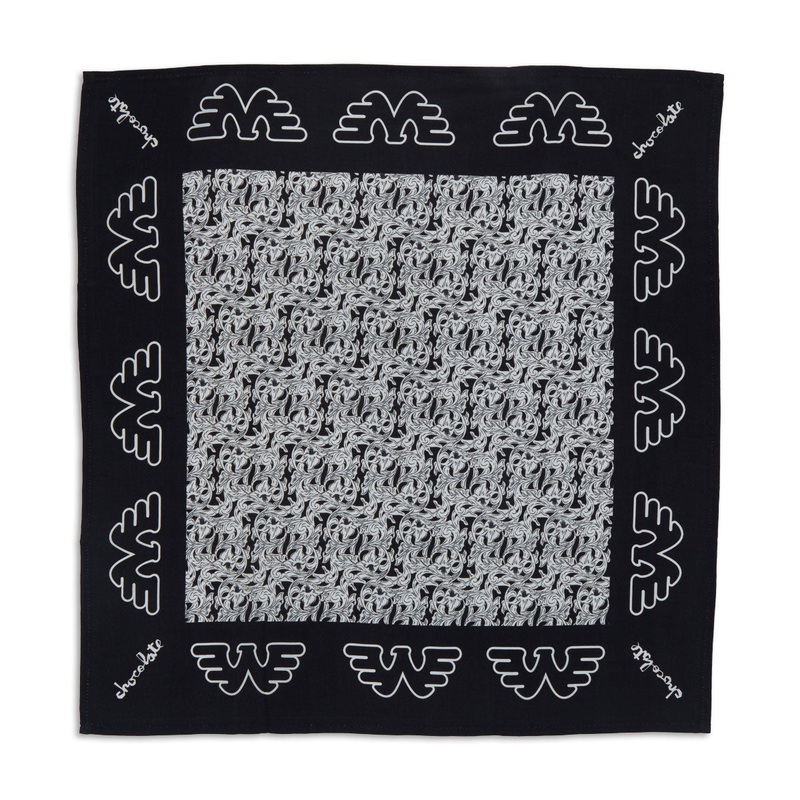 Chocolate x Waylon Chunk Bandana – Black