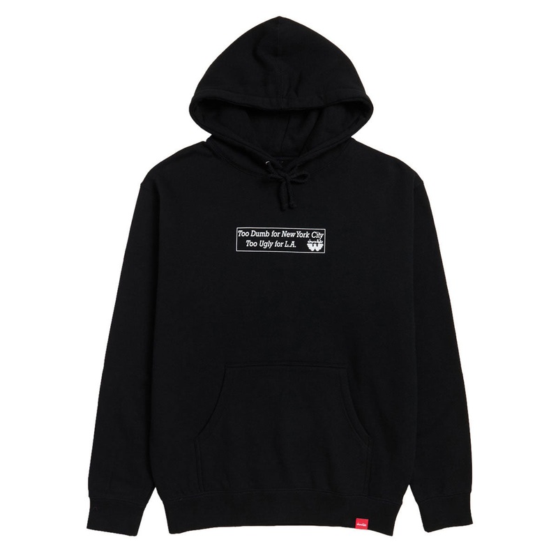 Chocolate x Waylon Too Dumb Hoodie – Black