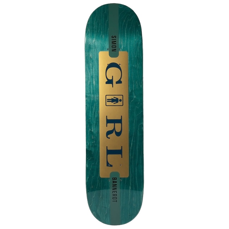 Girl Bannerot Serif Skateboard Deck – 8.25