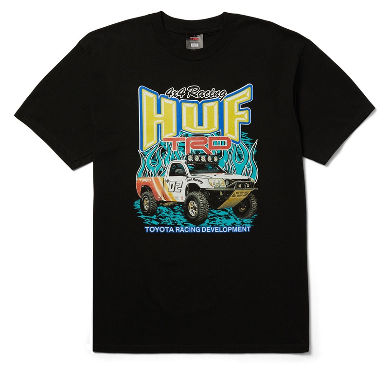 Huf x Toyota TRD Pit Crew T-Shirt – Black