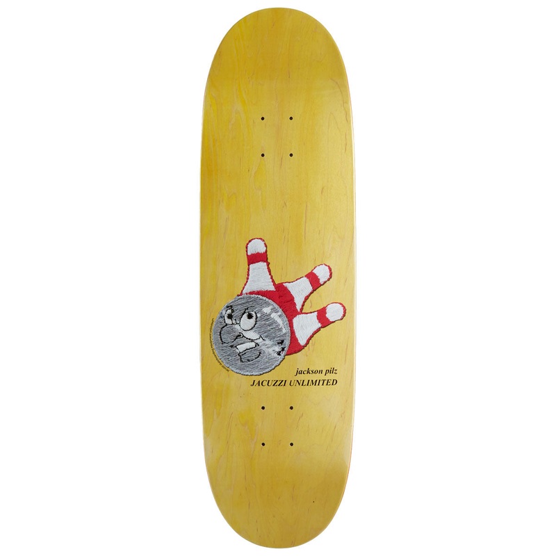Jacuzzi Unlimited Jackson Pilz Bowler EX7 Skateboard Deck – 9.125