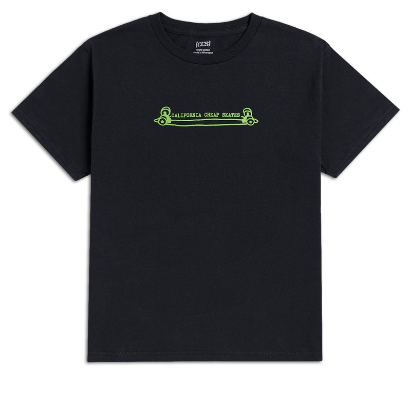 CCS Youth Heritage Cheap Skates T – Shirt – Black – YXL