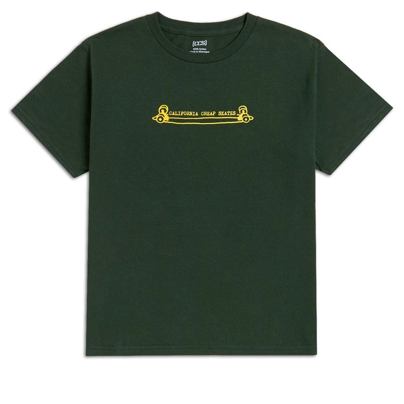 CCS Youth Heritage Cheap Skates T – Shirt – Forest – YXL