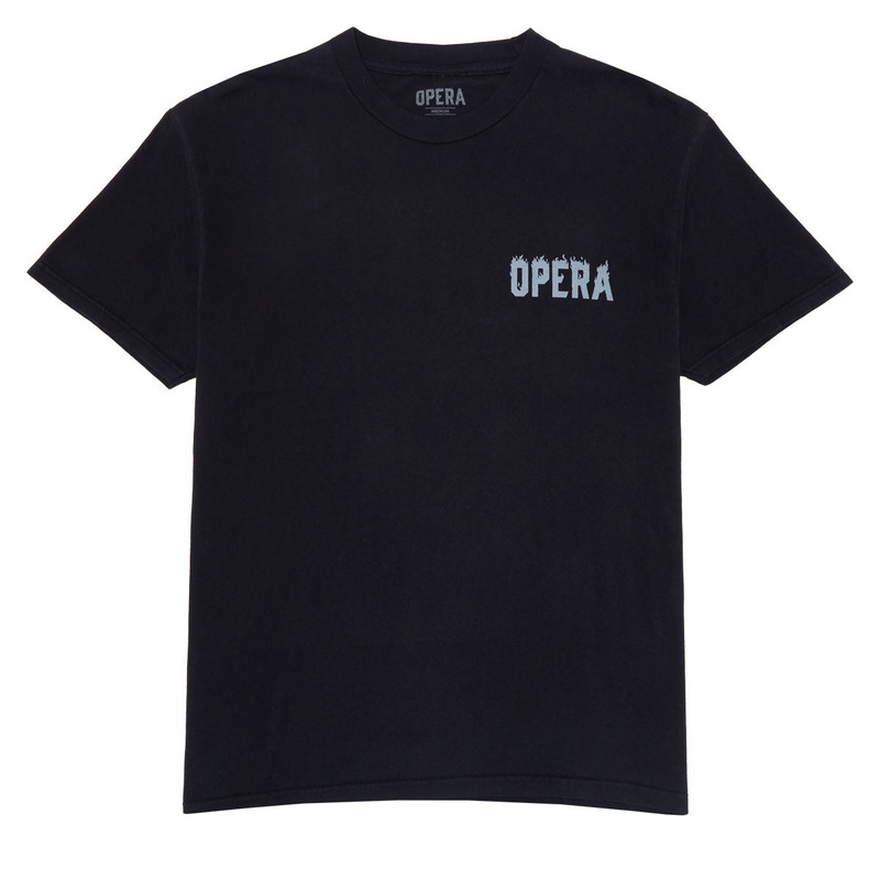 Opera Fire Mask T-Shirt – Black