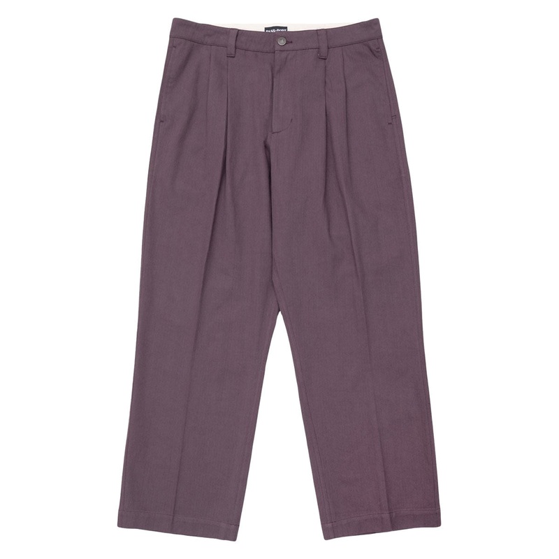 Passport Herringbone Leagues Club Pants – Dark Plum