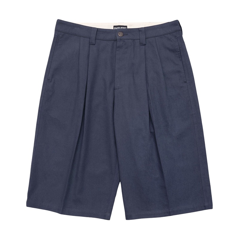 Passport Herringbone Leagues Club Shorts – Navy