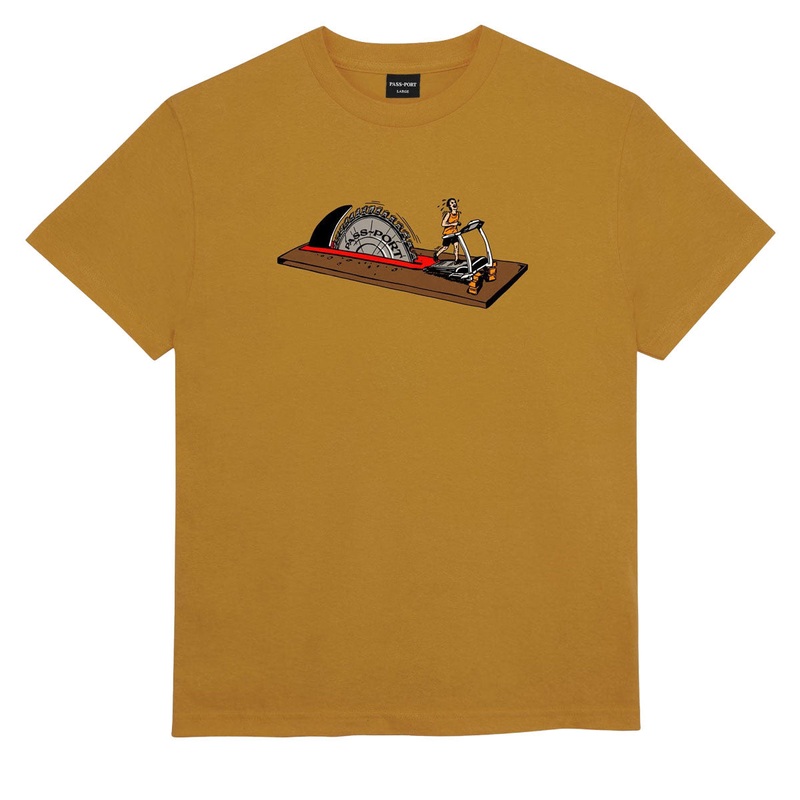 Passport Keep Running T-Shirt – Mustard