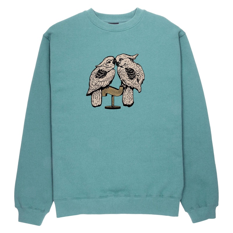 Passport Nesting Sweatshirt – Washed Out Teal