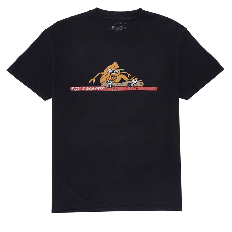 Slappy x Toy Machine T-Shirt – Black