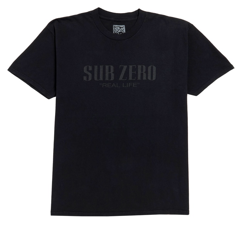 Sub Zero Real Life T-Shirt – Black