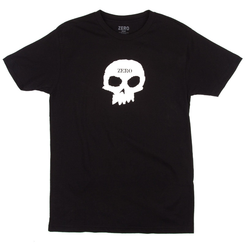 Zero Single Skull T-Shirt – Black