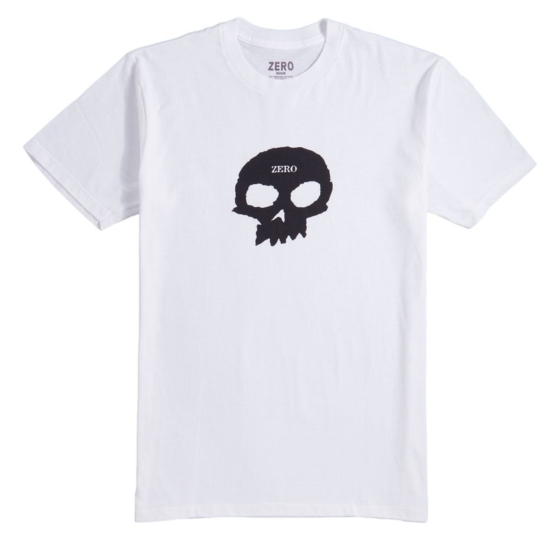 Zero Single Skull T-Shirt – White