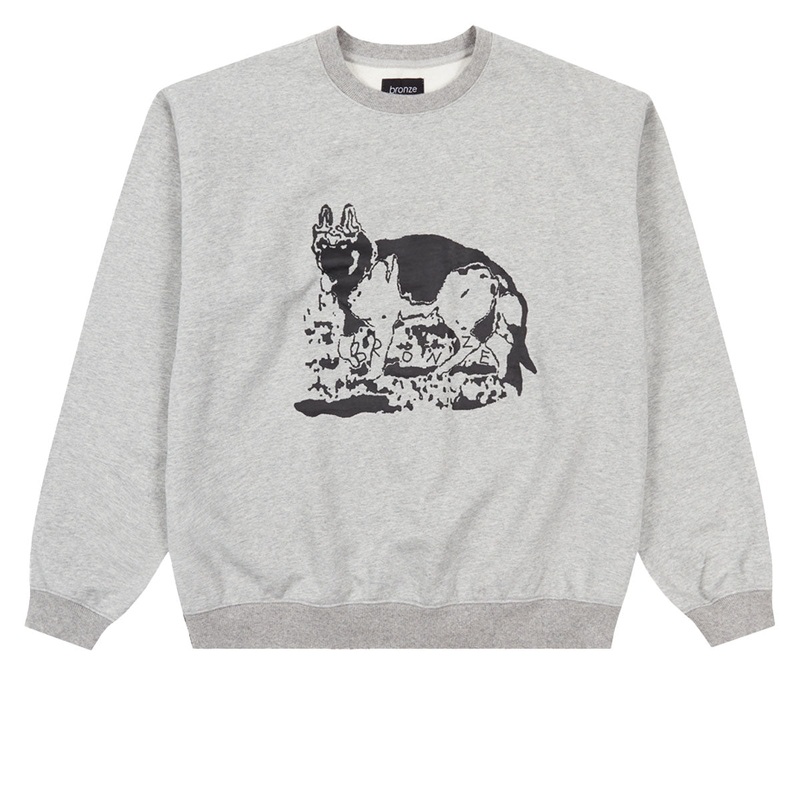 Bronze 56k K9 Sweatshirt – Grey