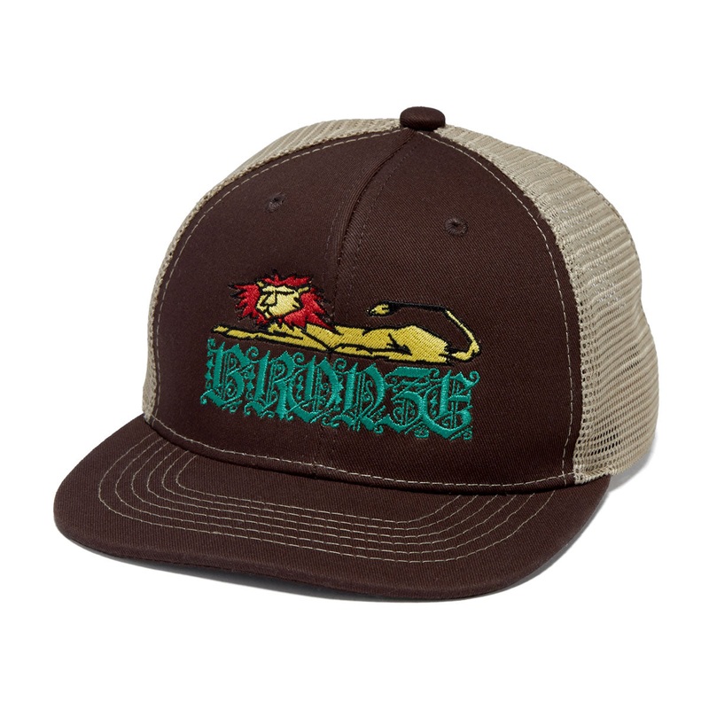 Bronze 56k Path Trucker Mesh Hat – Brown/Khaki