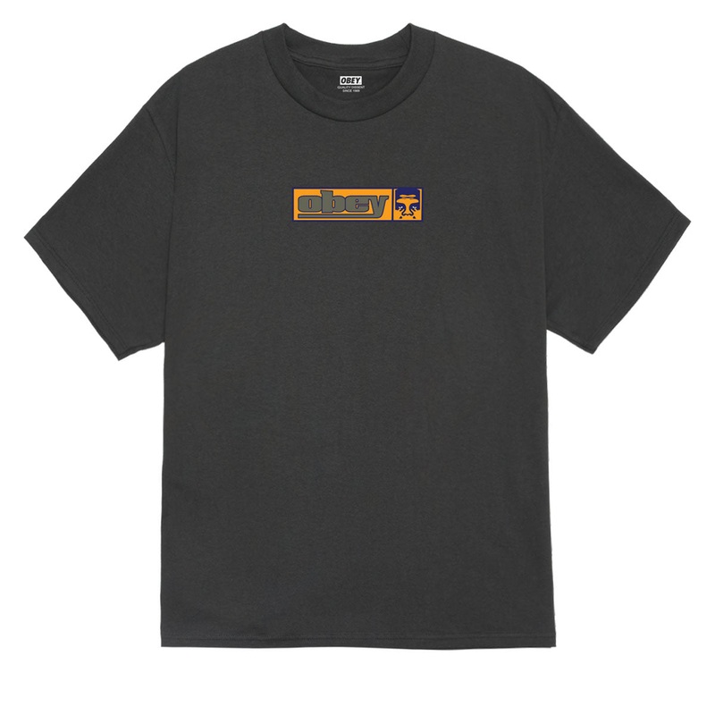 Obey 90s Icon T-Shirt – Vintage Black