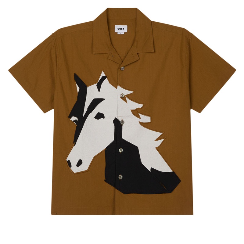 Obey Beau Woven Shirt – Breen Multi