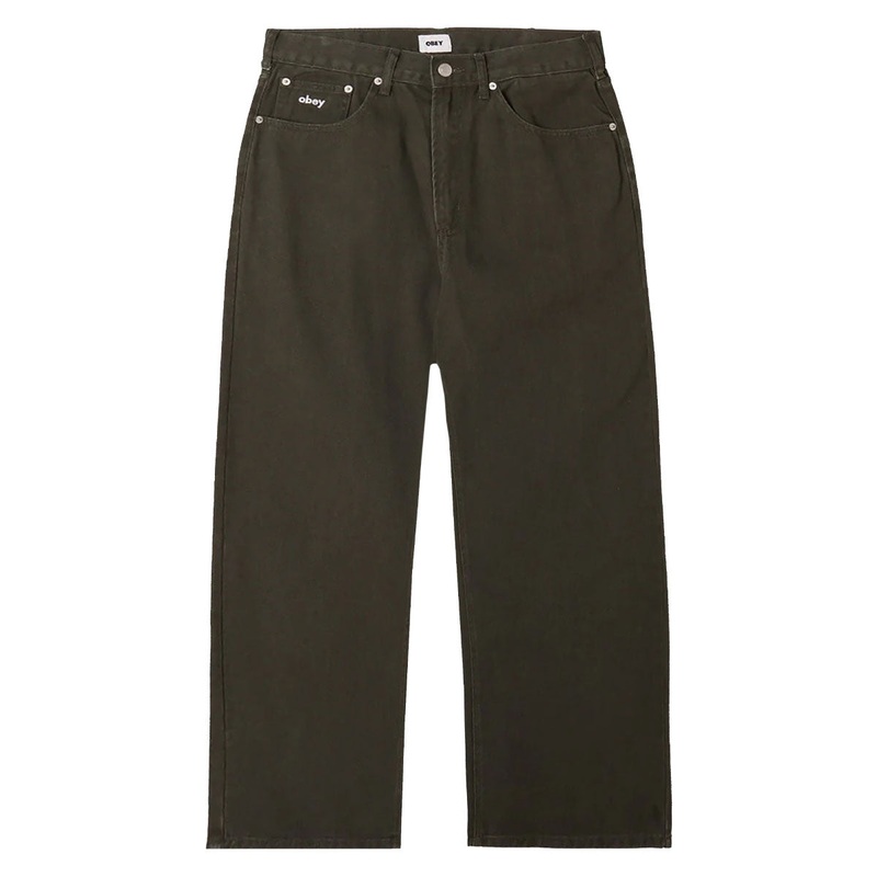 Obey Bigwig Baggy Denim Jeans – Rosin
