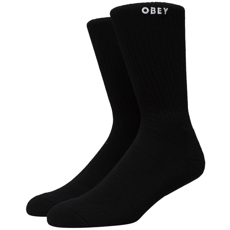 Obey Bold Socks – Black