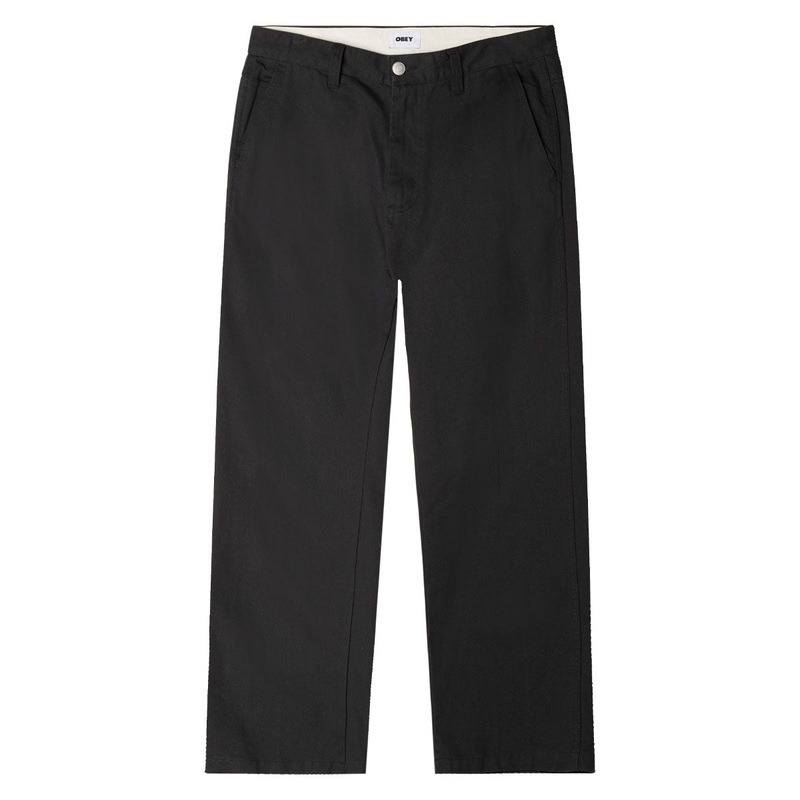 Obey Hardwork Carpenter Pants – Black