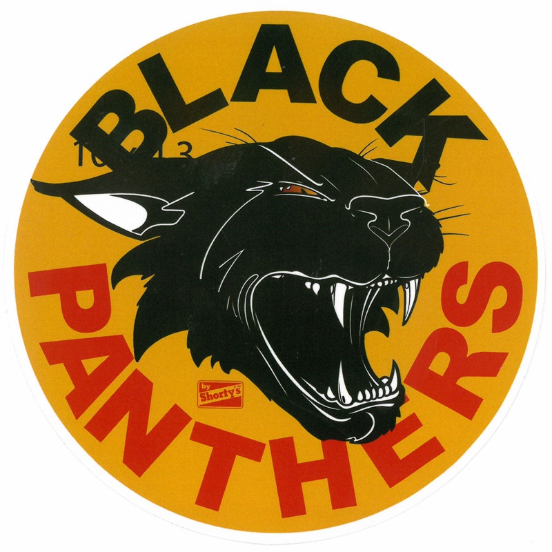 Shorty’s Black Panthers Circle Sticker – 4