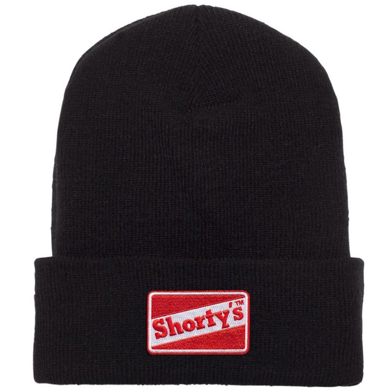 Shorty’s OG Logo Cuffed Beanie – Black