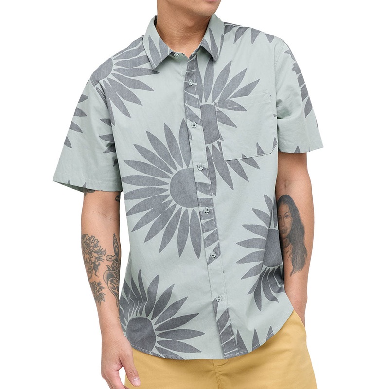 Stance Bales Shirt – Sea Green