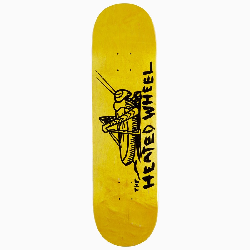 The Heated Wheel Grasshopper Team Model Skateboard Deck – 8.25