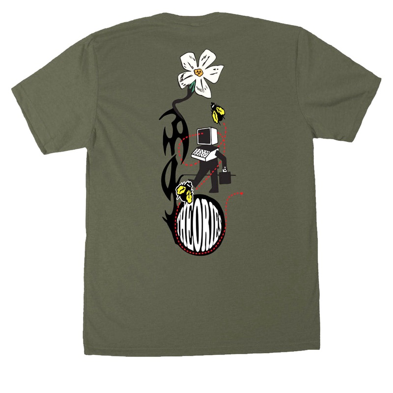 Theories Pollinate T-Shirt – Olive