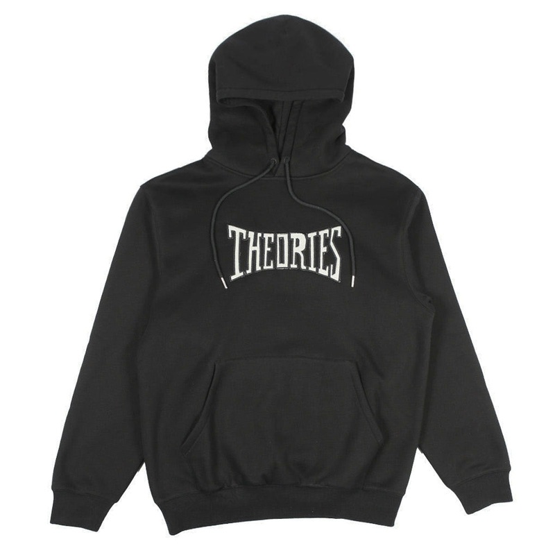 Theories Punchout Varsity Hoodie – Black