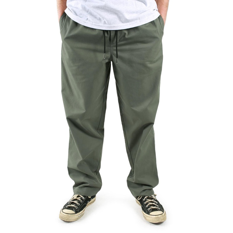 Theories Stamp Lounge Pants – Dark Moss