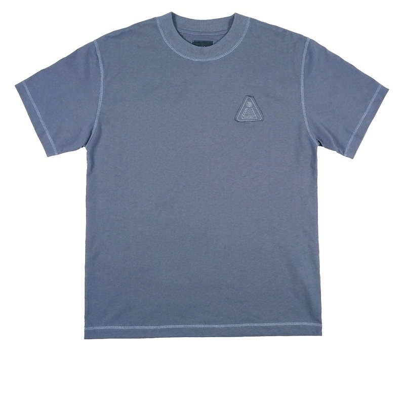Theories Theoramid Heavyweight Stitch T-Shirt – Dark Slate