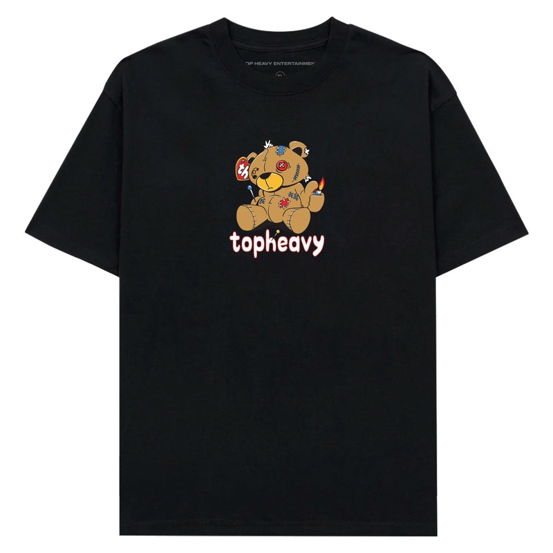 Top Heavy Bear Minimum T-Shirt – Black