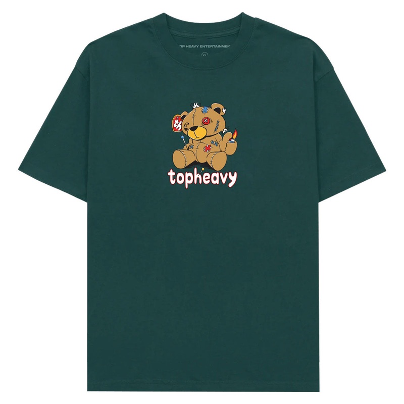 Top Heavy Bear Minimum T-Shirt – Forest