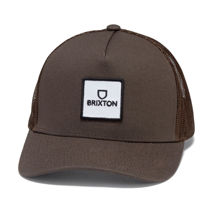 Brixton Alpha Block X C Mp Mesh Hat – Brown/Brown