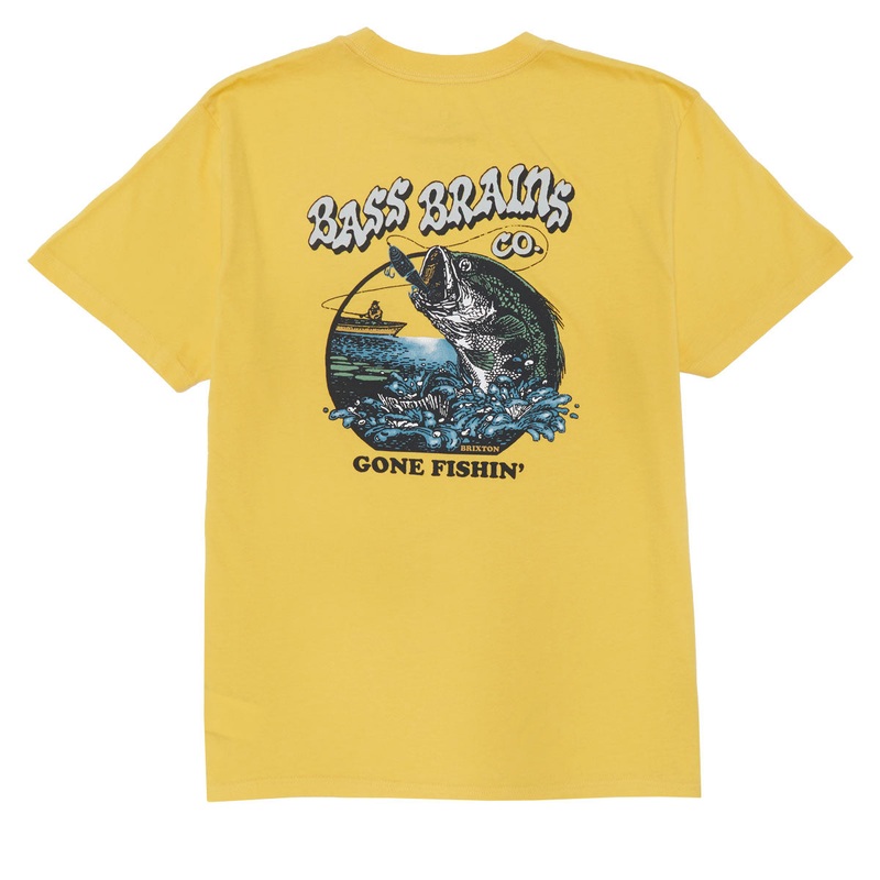 Brixton Bass Brains Gf T-Shirt – Ray
