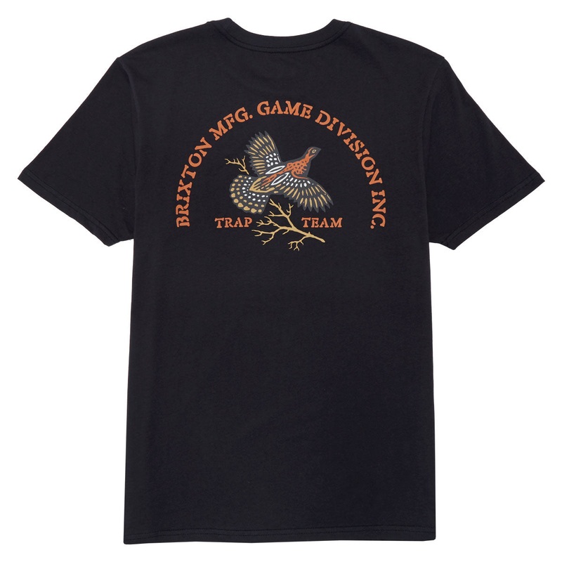 Brixton Game Tailored T-Shirt – Black