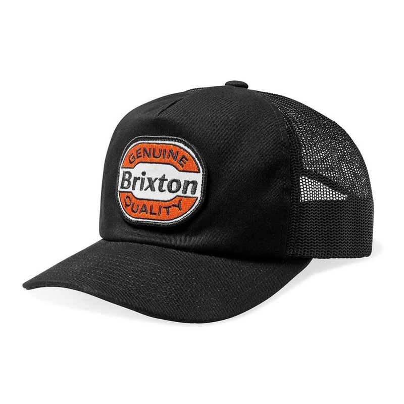 Brixton Keaton Mp Trucker Hat – Black/Black