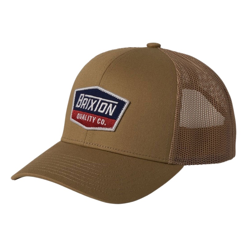 Brixton Regal Netplus Mp Trucker Hat – Khaki/Khaki